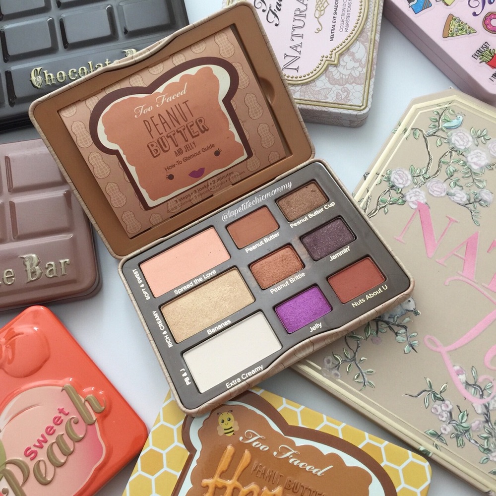 Too Faced Peanut Butter & Jelly eye palette gently used